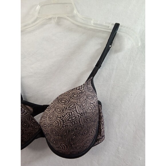 Gillian & Omalley Bra 38C Black And Beige - Picture 4 of 10